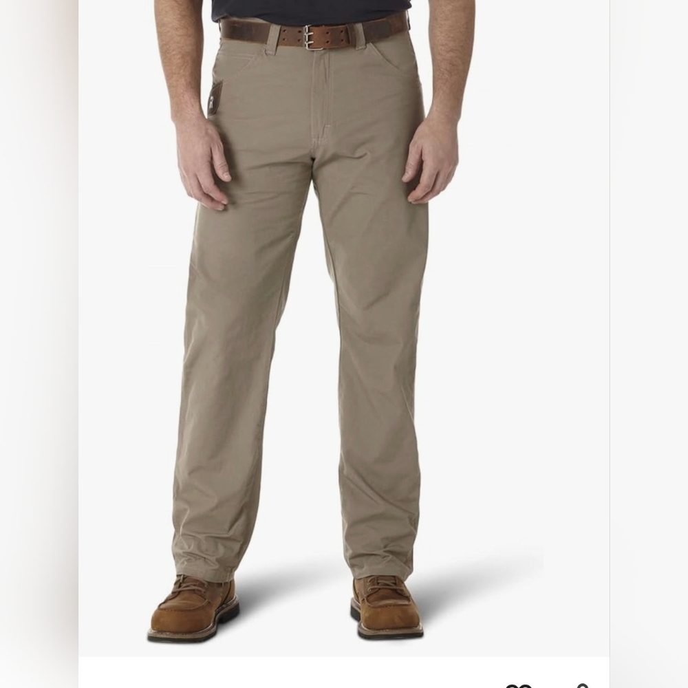 Wrangler Men's Brown Pants.Size 36x32